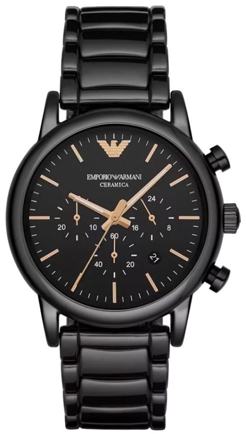 Zegarek Męski Emporio Armani Dress Ceramic AR1509 + BOX