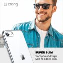 Crong Crystal Slim Cover - Etui iPhone SE (2022/2020) / 8 / 7 (przezroczysty)