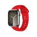 Crong Liquid - Pasek do Apple Watch 38/40/41/42 mm (czerwony)