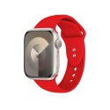 Crong Liquid - Pasek do Apple Watch 38/40/41/42 mm (czerwony)