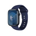 Crong Liquid - Pasek do Apple Watch 44/45/46/49 mm (granatowy)