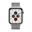 Crong Milano Steel - Pasek ze stali nierdzewnej do Apple Watch 38/40/41/42 mm (srebrny)