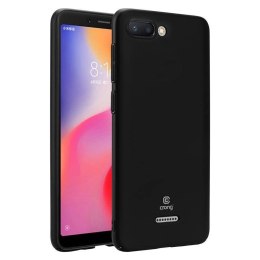 Crong Smooth Skin - Etui Xiaomi Redmi 6A (czarny)