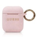 Guess Silicone Case - Etui AirPods (Pink)