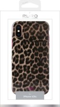 PURO Glam Leopard Cover - Etui iPhone Xs / X (Leo 2)