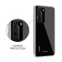 Crong Crystal Slim Cover - Etui Huawei P40 (przezroczysty)