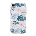 Crong Flower Case - Etui iPhone SE (2022/2020) / 8 / 7 (wzór 01)