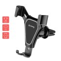 Crong Gravity Auto-Clip Car Holder - Uchwyt samochodowy grawitacyjny do telefonu 4,7"- 6,5" (czarny)