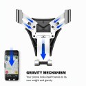 Crong Gravity Auto-Clip Car Holder - Uchwyt samochodowy grawitacyjny do telefonu 4,7"- 6,5" (czarny)