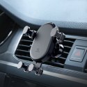 Crong Gravity Auto-Lock Car Holder - Uchwyt samochodowy grawitacyjny do telefonu 4,7"-6,5" (czarny)