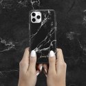 Crong Marble Case - Etui iPhone 11 Pro (czarny)