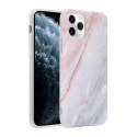 Crong Marble Case - Etui iPhone 11 Pro (różowy)