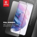 Crong 7D Nano Flexible Glass - Niepękające szkło hybrydowe 9H na cały ekran Samsung Galaxy S21+