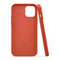 Crong Color Cover - Etui iPhone 12 Pro Max (czerwony)