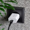 Crong USB-C Travel Charger - Ładowarka sieciowa USB-C Power Delivery 20W (biały)