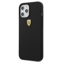 Ferrari On Track Silicone - Etui iPhone 12 Pro Max (czarny)