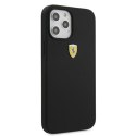 Ferrari On Track Silicone - Etui iPhone 12 Pro Max (czarny)