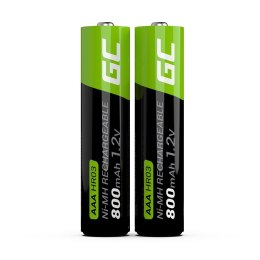 Green Cell - 2x Akumulator AAA HR03 800mAh