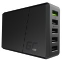 Green Cell ChargeSource 5 - Ładowarka sieciowa 5xUSB 52W Ultra Charge, Smart Charge