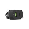 Green Cell - Ładowarka samochodowa USB-C Power Delivery + USB-A Quick Charge 3.0