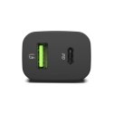 Green Cell - Ładowarka samochodowa USB-C Power Delivery + USB-A Quick Charge 3.0