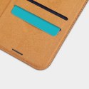 Nillkin Qin Leather Case - Etui Apple iPhone 12 Pro Max (Blue)