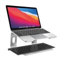 Crong AluBench - Aluminiowa podstawka do laptopa (srebrny)