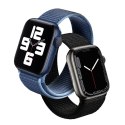 Crong Nylon - Pasek sportowy do Apple Watch 44/45/46/49 mm (Ocean Blue)