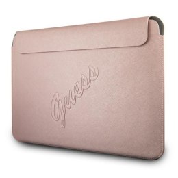 Guess Saffiano Script Computer Sleeve - Etui na notebooka 13