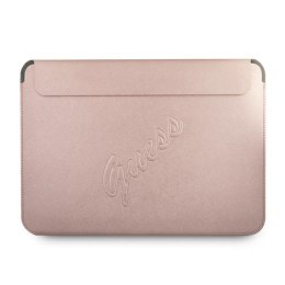 Guess Saffiano Script Computer Sleeve - Etui na notebooka 13