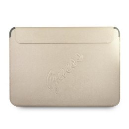 Guess Saffiano Script Computer Sleeve - Etui na notebooka 13