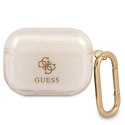 Guess Colored Glitter - Etui Airpods Pro (złoty)