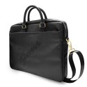 Guess Saffiano Script Computer Bag - Torba na notebooka 15" (czarny)