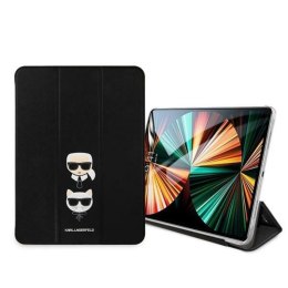 Karl Lagerfeld Saffiano Karl & Choupette Heads - Etui iPad Pro 11