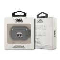 Karl Lagerfeld Karl Head Glitter - Etui Airpods Pro (czarny)