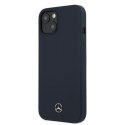 Mercedes Silicone Line - Etui iPhone 13 mini (granatowy)