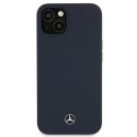 Mercedes Silicone Line - Etui iPhone 13 mini (granatowy)