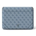 Guess 4G Uptown Triangle Logo Sleeve - Etui na notebooka 16" (niebieski)