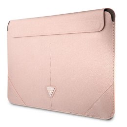 Guess Saffiano Triangle Logo Sleeve - Etui na notebooka 16