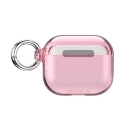 Speck Presidio Clear - Etui Apple AirPods 3 z ochroną antybakteryjną Microban (Icy Pink)