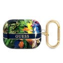 Guess Flower - Etui Airpods Pro (Blue)