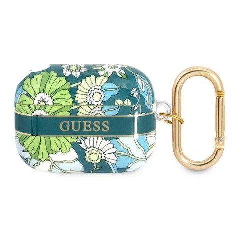 Guess Flower - Etui Airpods Pro (Green)