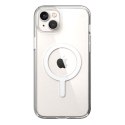 Speck Presidio Perfect-Clear + MagSafe - Etui iPhone 15 Plus / iPhone 14 Plus (Clear)