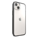 Speck Presidio Perfect-Clear with Impact Geometry - Etui iPhone 15 Plus / 14 Plus z powłoką MICROBAN (Clear / Black)