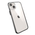 Speck Presidio Perfect-Clear with Impact Geometry - Etui iPhone 15 Plus / 14 Plus z powłoką MICROBAN (Clear / Black)