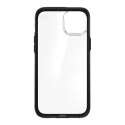 Speck Presidio Perfect-Clear with Impact Geometry - Etui iPhone 15 Plus / 14 Plus z powłoką MICROBAN (Clear / Black)