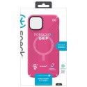 Speck Presidio2 Grip MagSafe - Antypoślizgowe etui iPhone 14 Plus (Digitalpink / Blossompink / White)