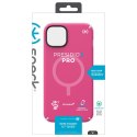 Speck Presidio2 Pro MagSafe - Antybakteryjne etui iPhone 15 Plus / 14 Plus (Digitalpink / Blossompink / White)