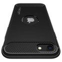 Spigen Rugged Armor - Etui do iPhone SE 2022 / SE 2020 / 8 / 7 (Czarny)