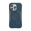 X-Doria Raptic Clutch MagSafe - Biodegradowalne etui iPhone 14 Pro (Drop-Tested 3m) (Marine Blue)